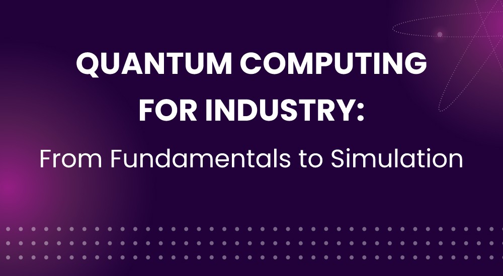 Picture of the flyer for the Quantum Computing for Industry workshop
